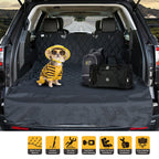 SOGA Premium Car Trunk Pet Mat Boot Cargo Liner Waterproof Seat Cover Protector Hammock Non-Slip Pet Travel Essentials