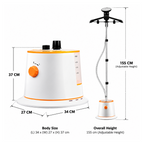 SOGA Garment Steamer Portable Cleaner Steam Iron 125