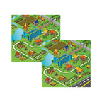 SOGA 2X 120cm Kids Rug Street Map Play Mat Educational Baby Theme Park Area Rugs $ 151.50