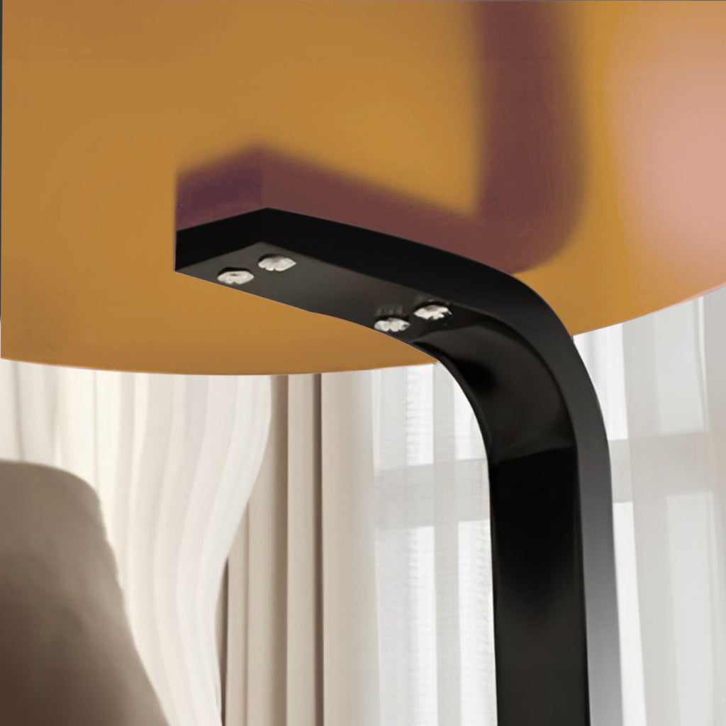 SOGA 2X 50cm Wood Board Mini Side Table Movable Lightweight w/ Black Frame