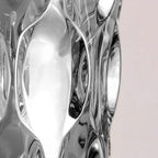 SOGA 30cm Glass Grey Vase Crystal VASE Thick Modern - Home Decor