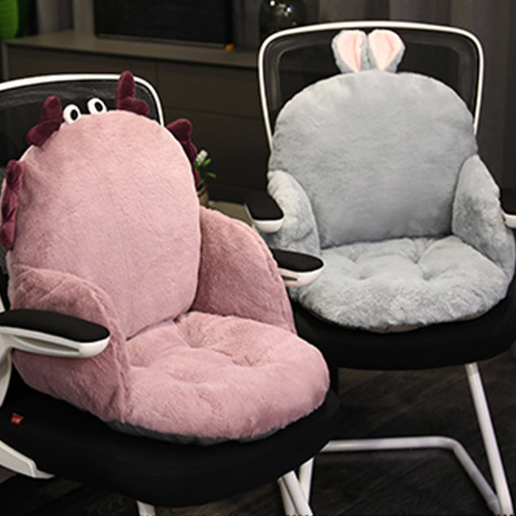 SOGA Purple Crab Shape Cushion Soft Leaning Bedside Pad Sedentary Plushie Pillow Home Decor