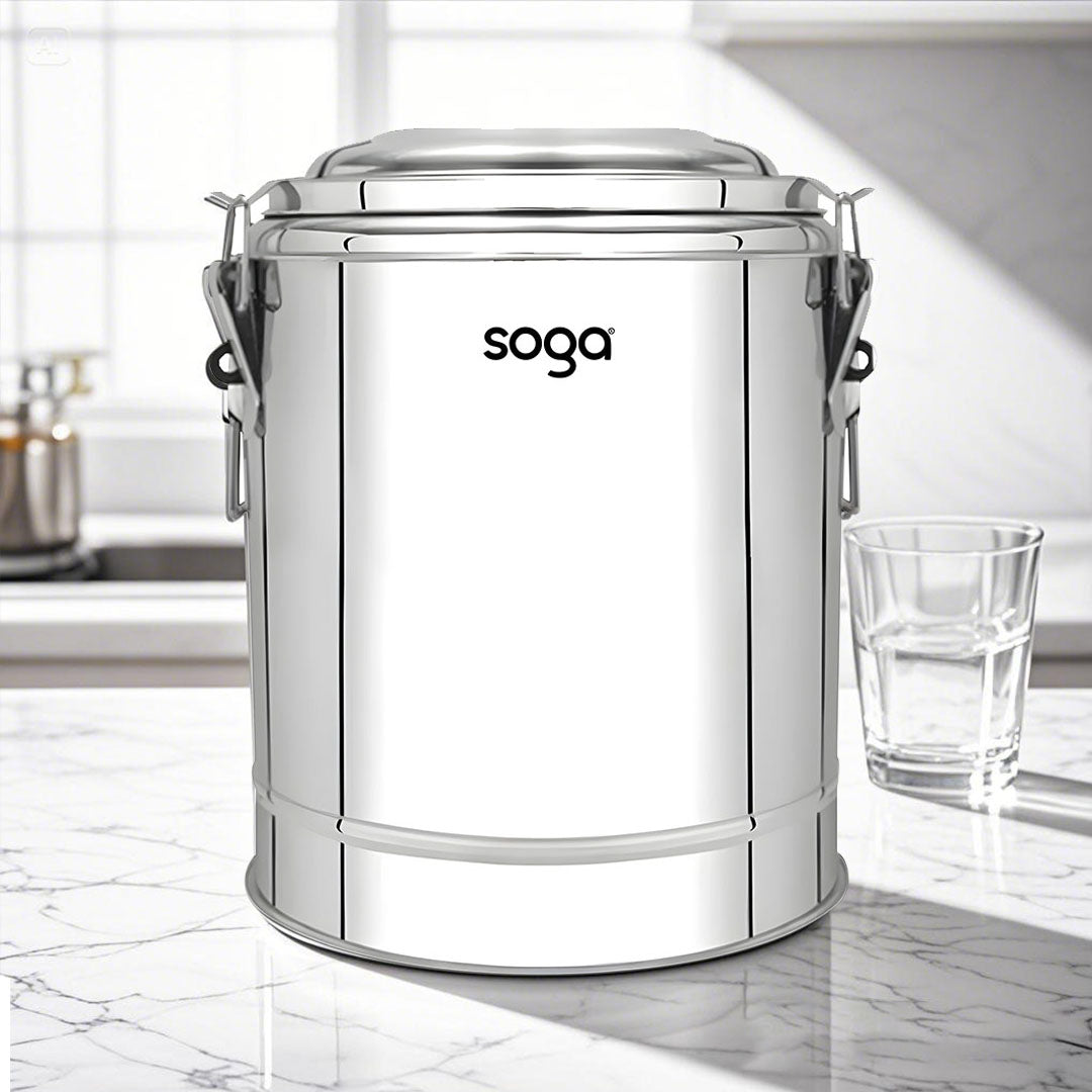SOGA 2X 40L Stainless Steel Insulated Stock Pot Hot & Cold Beverage Container