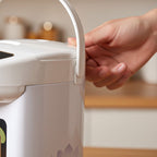 SOGA 3.2L White Plastic Exterior Electric Thermal Pot Dispenser with 3 Dispensing Modes