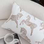 SOGA 2X 35cm White Decorative Horse Pattern Cushion Throw Pillow $ 142