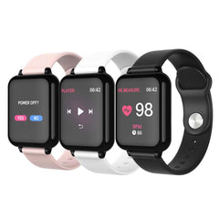 SOGA 2x Waterproof Fitness Smart Wrist Watch Heart Rate Monitor Tracker Pink