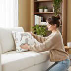 SOGA 2X 50cm White Decorative Horse Pattern Cushion Throw Pillow $ 142