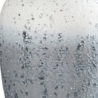 SOGA 30x19cm White and Grey Medium Ceramic Flower Vase Elegant Living Room Home Decor