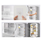 SOGA White Multi Tier Cosmetic Storage Rack Bathroom Vanity Tray Display Stand Organiser