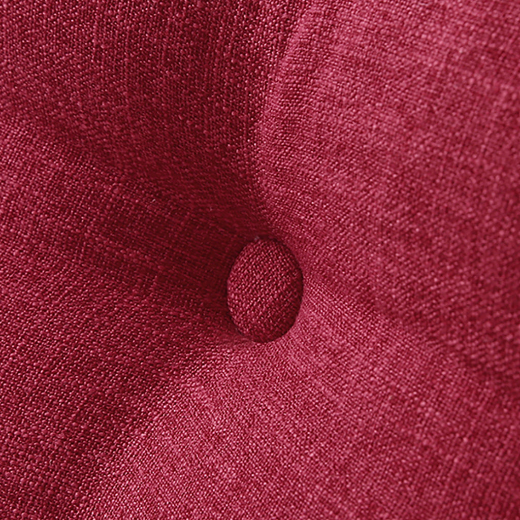 SOGA 100cm Rose Red Triangular Wedge Bed Pillow Headboard Backrest Bedside Tatami Cushion Home Decor