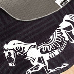 SOGA Three-Seater Black Horse Print 90x210cm Throw Blanket Sofa Cover $ 125