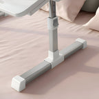 SOGA 2X 60X40cm White Small Laptop Bed Portable Foldable Study Table Adjustable