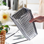 SOGA 28cm Modern Gray Ceramic Glass Vase Home Decor $ 71