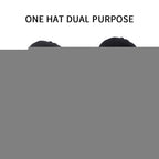 10X Outdoor Protection Hat Anti-Fog Pollution Dust Saliva Protective Cap Full Face HD Shield Cover Adult Black/White $ 211
