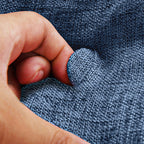 SOGA 100cm Blue Triangular Wedge Bed Pillow Headboard Backrest Bedside Tatami Cushion Home Decor