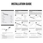 SOGA 2X 127.5cm Suction-Mounted Retractable Clothing Drying Rack