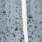 SOGA 35x17cm Grey Large Ceramic Flower Vase Elegant Living Room Home Decor