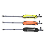 SOGA Orange Adjustable Hands-Free Pet Leash Bag Dog Lead Walking Running Jogging Pet Essentials