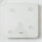 SOGA 180kg Digital Fitness Weight Bathroom Gym Body Glass LCD Electronic Scales White
