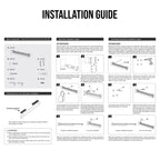 SOGA 2X 127.5cm Suction-Mounted Retractable Clothing Drying Rack Foldable Hanger