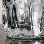 SOGA 30cm Glass Grey Vase Crystal VASE Thick Modern - Home Decor