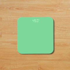 SOGA 180kg Digital Fitness Weight Bathroom Gym Body Glass LCD Electronic Scales Green