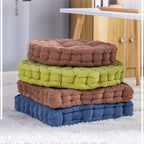 SOGA 2X Coffee Square Cushion Soft Leaning Plush Backrest Throw Seat Pillow Home Office Decor