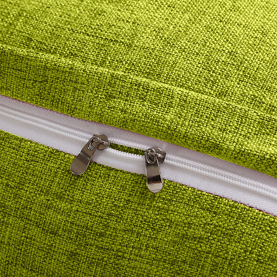 SOGA 2X 100cm Green Triangular Wedge Bed Pillow Headboard Backrest Bedside Tatami Cushion Home Decor