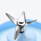 SOGA 2X Portable Mini USB Rechargeable Handheld Juice Extractor Fruit Mixer Juicer Blue