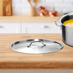 SOGA 55cm Top Grade Stockpot Lid Stainless Steel Stock pot Cover