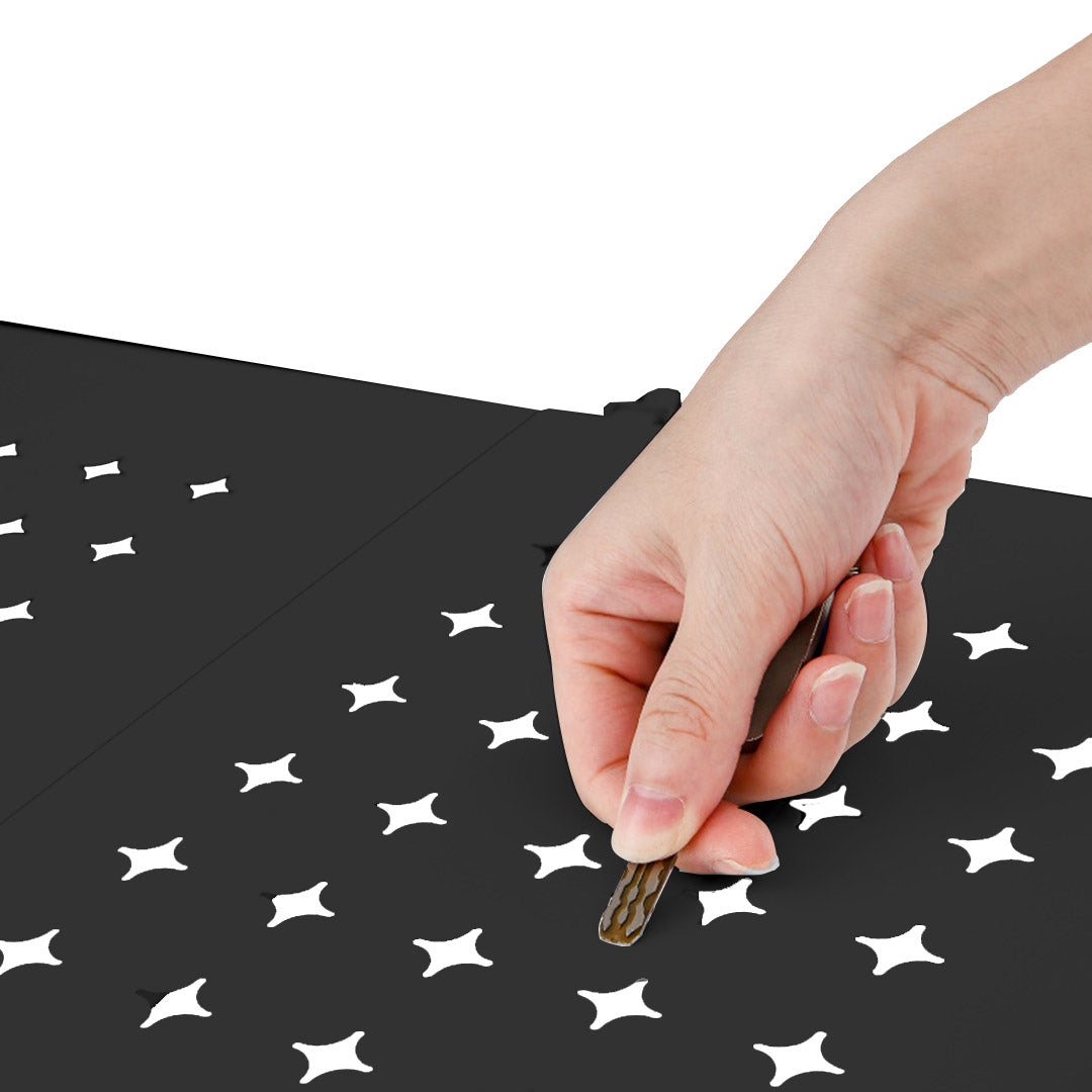 SOGA 4 Tier Steel Black Foldable Display Stand Multi-Functional Shelves Storage Organizer with Wheels