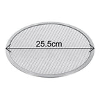 SOGA 2X 10-inch Round Seamless Aluminium Nonstick Commercial Grade Pizza Screen Baking Pan