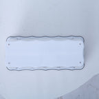 SOGA 2X Large White Rectangular Flowerpot Vegetable Herb Flower Outdoor Plastic Box Garden Decor