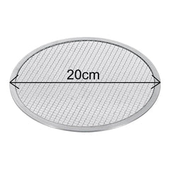 SOGA 8-inch Round Seamless Aluminium Nonstick Commercial Grade Pizza Screen Baking Pan