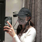 10X Outdoor Protection Hat Anti-Fog Pollution Dust Saliva Protective Cap Full Face HD Shield Cover Adult White $ 211