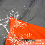 SOGA 2X Grey Camping Pet Mat Waterproof Foldable Sleeping Mattress with Storage Bag Travel Outdoor Essentials