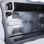 SOGA 50cm Large White Rectangular Flowerpot Vegetable Herb Flower Outdoor Plastic Box Garden Decor