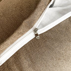 SOGA 4X 45cm Khaki Triangular Wedge Lumbar Pillow Headboard Backrest Sofa Bed Cushion Home Decor