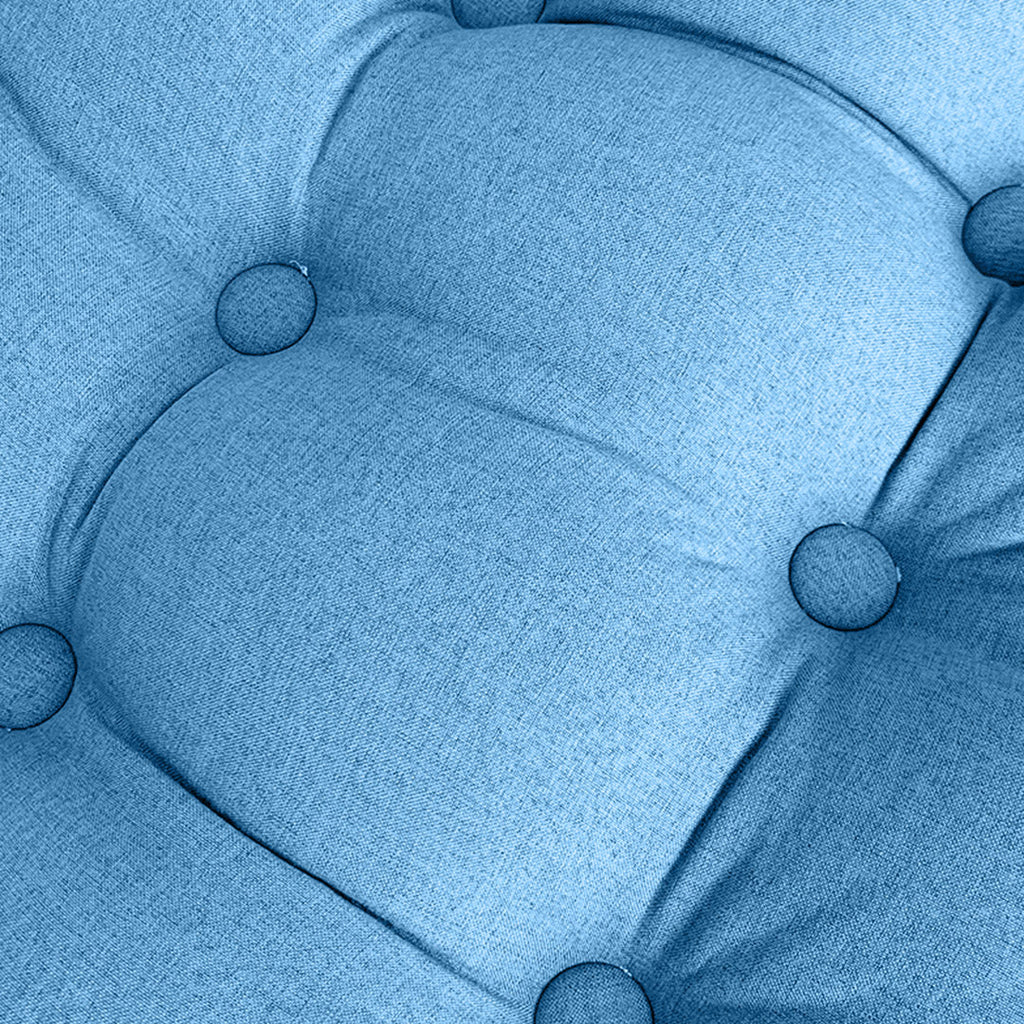 SOGA 4X 45cm Blue Triangular Wedge Lumbar Pillow Headboard Backrest Sofa Bed Cushion Home Decor