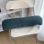 SOGA 45cm Grey Triangular Wedge Lumbar Pillow Headboard Backrest Sofa Bed Cushion Home Decor
