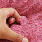 SOGA 2X 150cm Crabapple Red Triangular Wedge Bed Pillow Headboard Backrest Bedside Tatami Cushion Home Decor