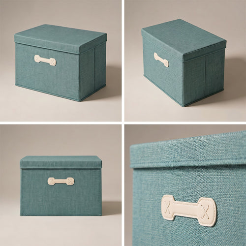 SOGA (60x42x40cm) Green 108L Fabric Storage Box Organizer