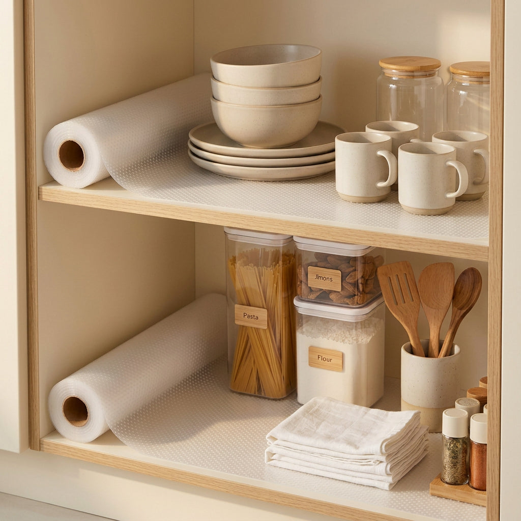 SOGA 2X 40x300cm Transparent EVA Cabinet Shelf Liner Mat