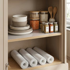 SOGA 4X 40x300cm Transparent EVA Cabinet Mat Non Slip Drawer Shelf Liner