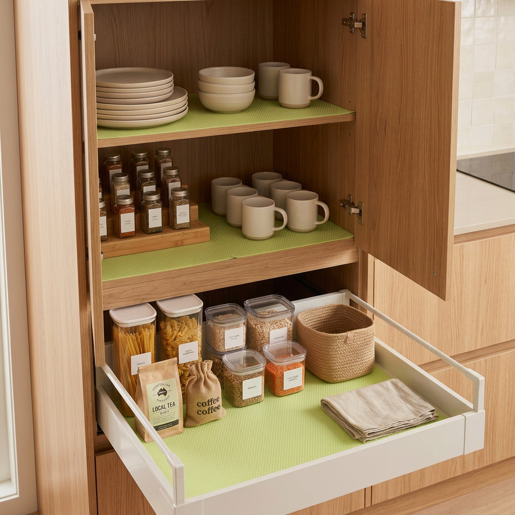 SOGA 2X 60x300cm Green EVA Cabinet Shelf Liner Mat