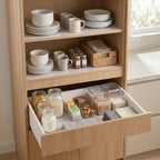 SOGA 2X 40x300cm Transparent EVA Cabinet Mat Non Slip Drawer Shelf Liner