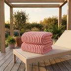 SOGA 2X 230x200cm Pink Flannel Polyester Throw Blanket