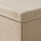 SOGA (50x40x30cm) Khaki 60L Fabric Storage Box Organizer
