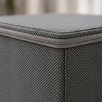 SOGA (40x30x20cm) Grey Fabric Storage Box Home Organizer ( Large)