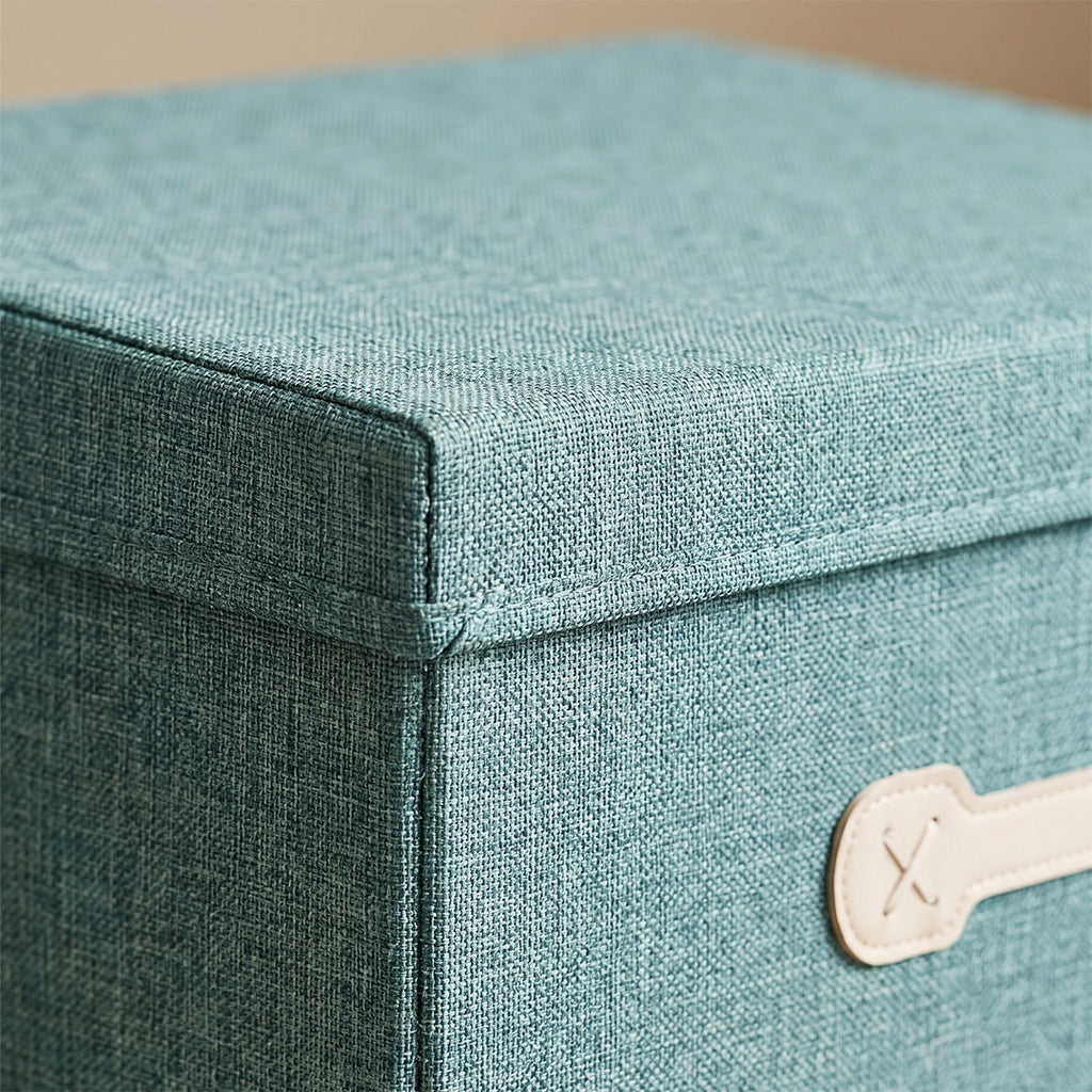 SOGA (35x28x18cm) Green 18L Fabric Storage Box Organizer